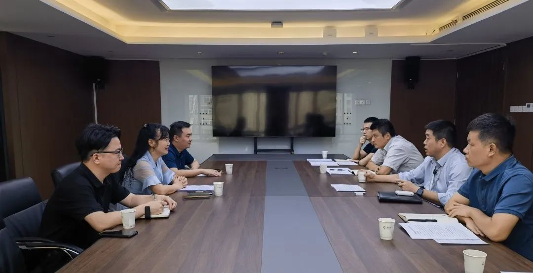 公司與經(jīng)開渭北發(fā)展集團、渭北建設(shè)集團座談交流
